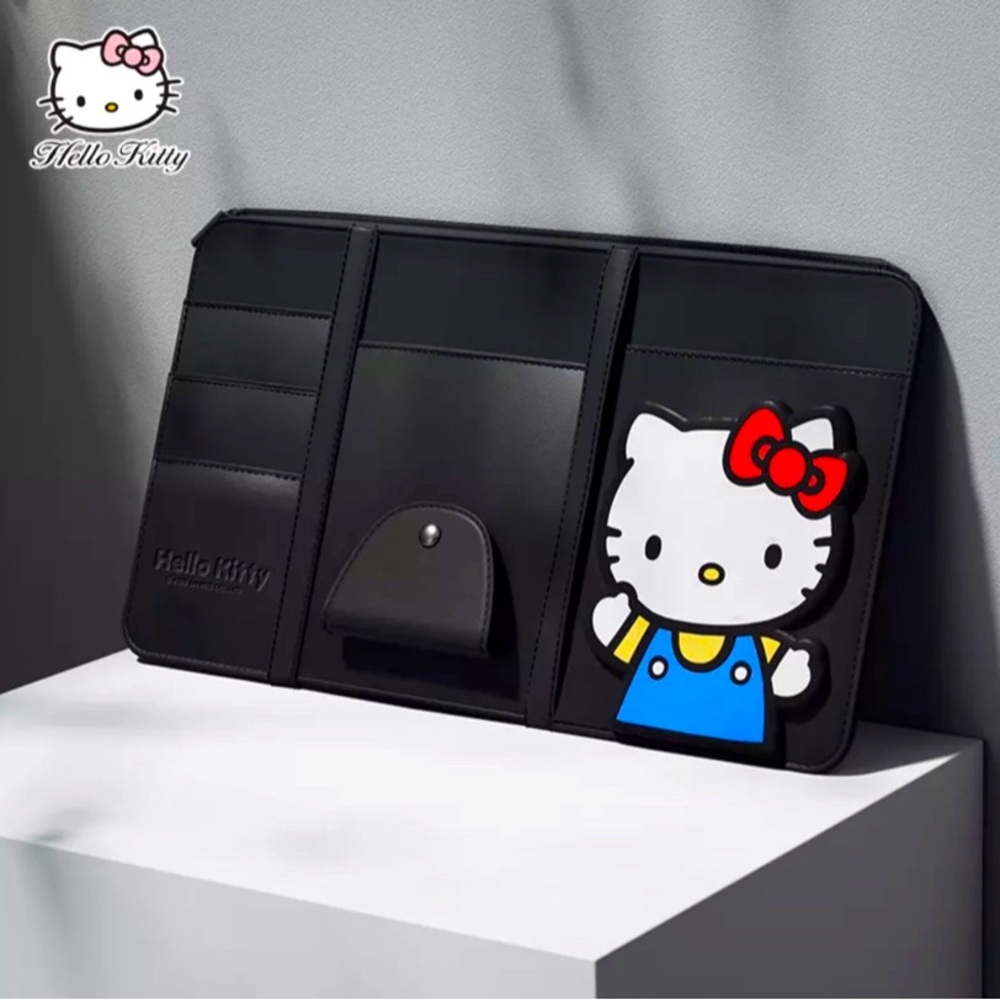 Hello Kitty organizer, storage car black color